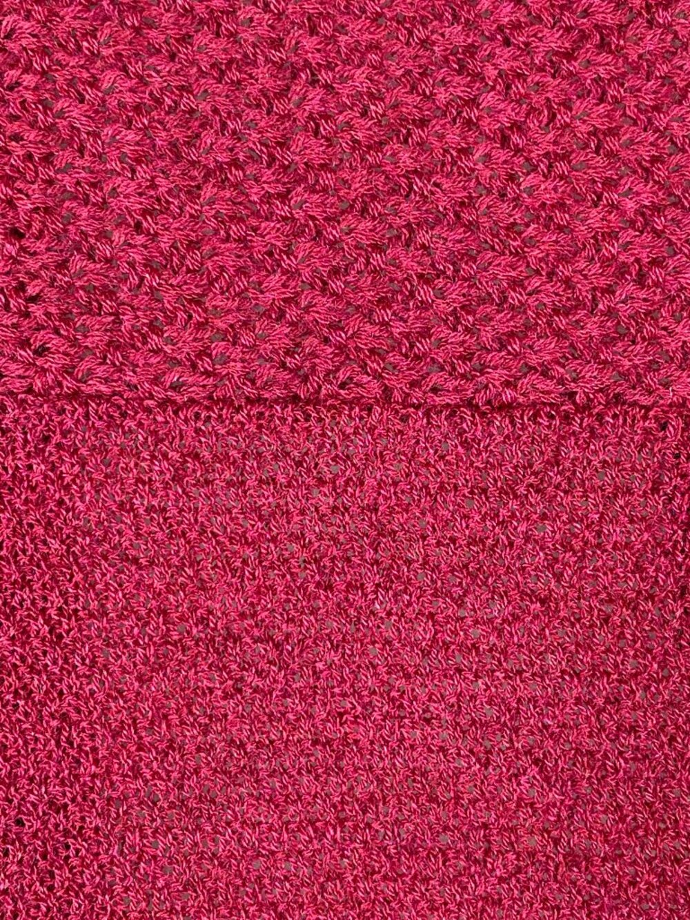 Eileen Fisher Woman 2X 100% Wool Italian Yarn Open Front Cardigan Berry - Picture 7 of 10